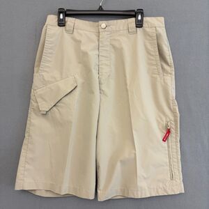 MOSSIMO Khaki Lightweight Quick-Dry Board Shorts – Men’s Size 34